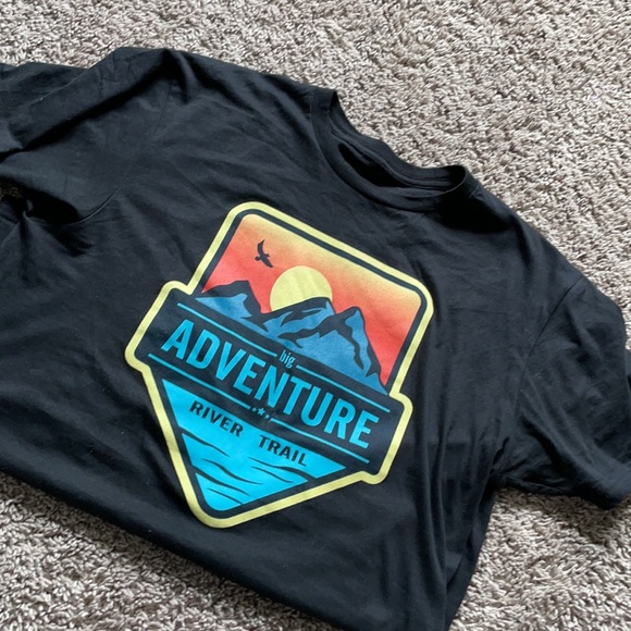 Mens river trail t-shirt size L - Picture 2 of 2
